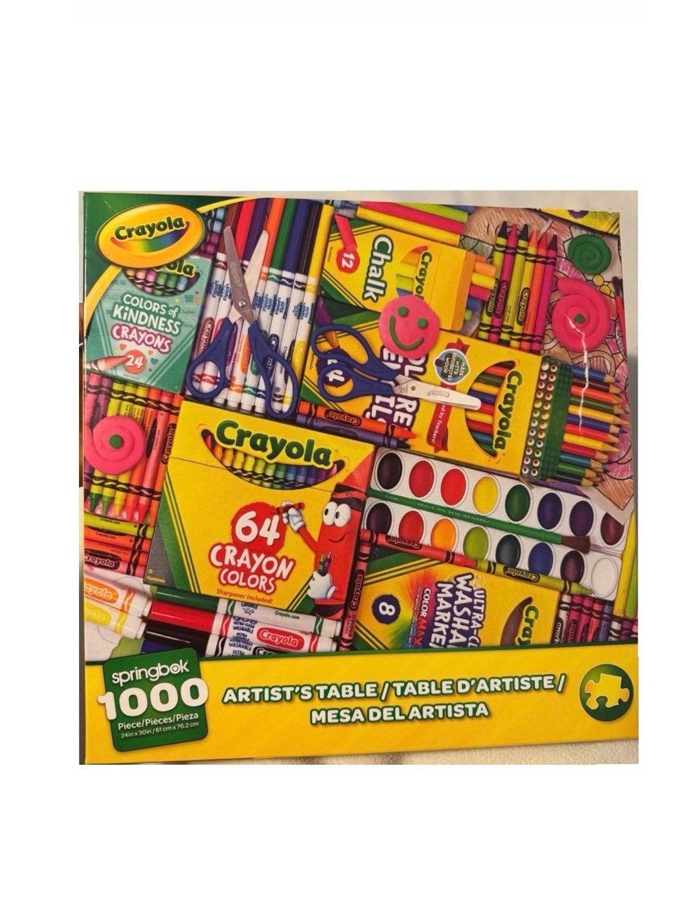 Crayola Springbok Artist’s Supplies 1000pc Puzzle
